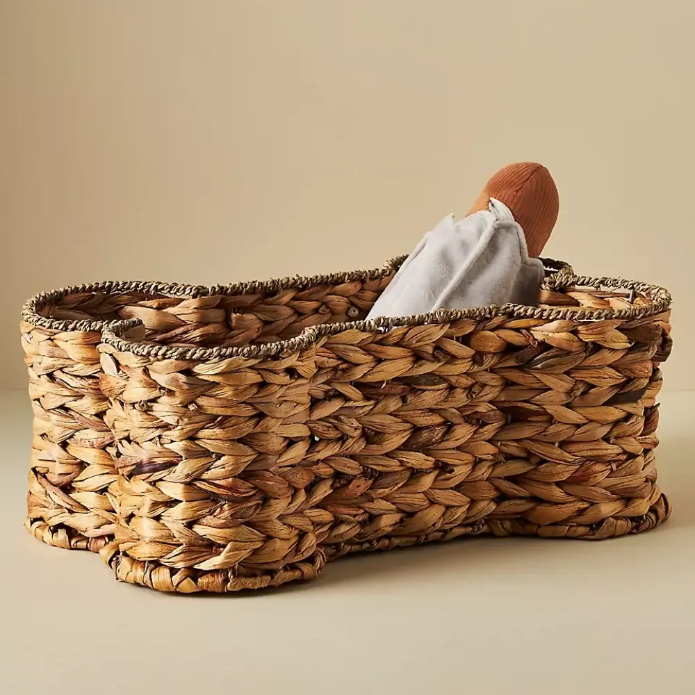Bone Dry Medium Brown Dog Basket