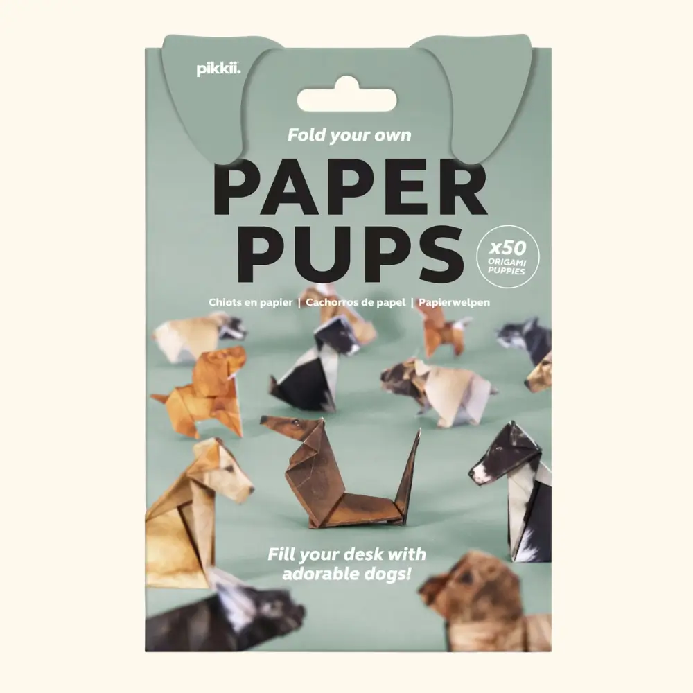 Pikkii Paper Pups Origami Kit